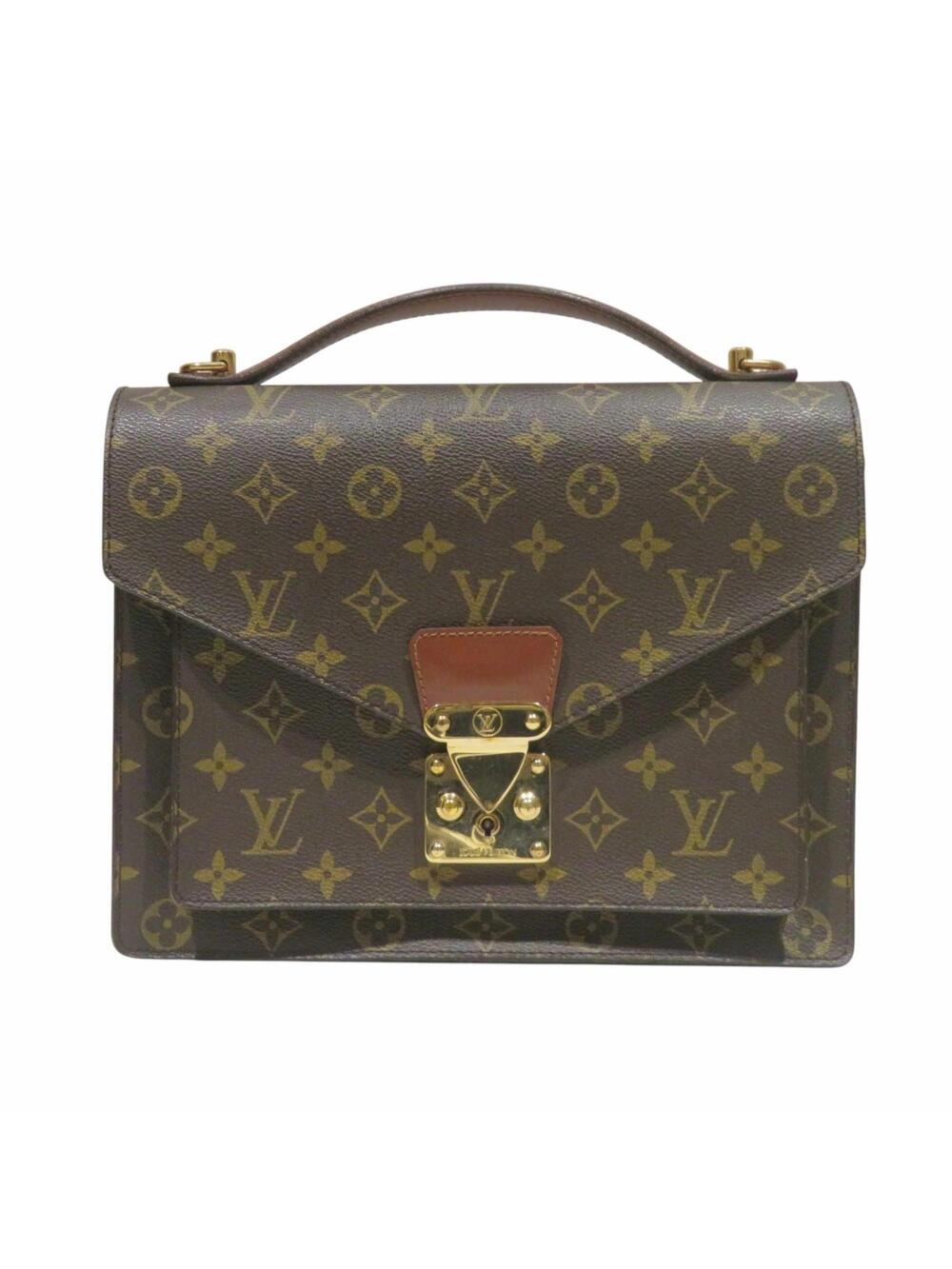 Louis Vuitton Monceau Handbag Canvas #298742L85B
